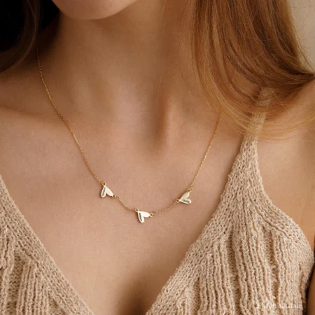 Custom Heart Name Necklace personalized