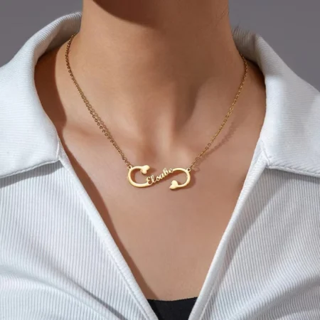 Custom Infinity Name Necklace