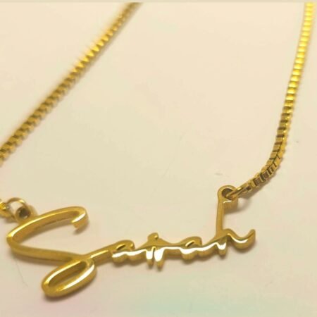 Signature Name Pendant
