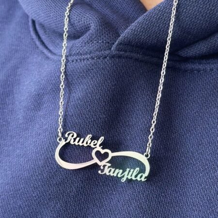 Infinity Love – Flowing Couple Pendant