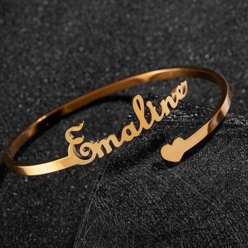 Signature Love – Custom Name Bangle