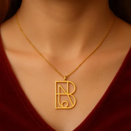 Personalised Name Monogram Pendent