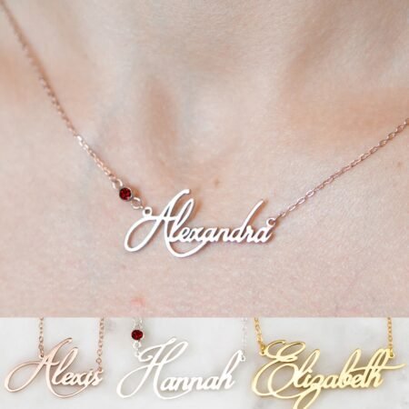 Personalized Name Necklace  Dainty Custom Name Necklace